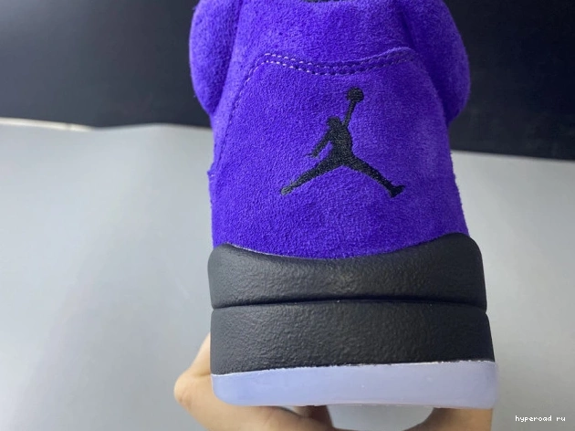 5 Retro Jordan Alternate 136027-500 Grape Air 0703